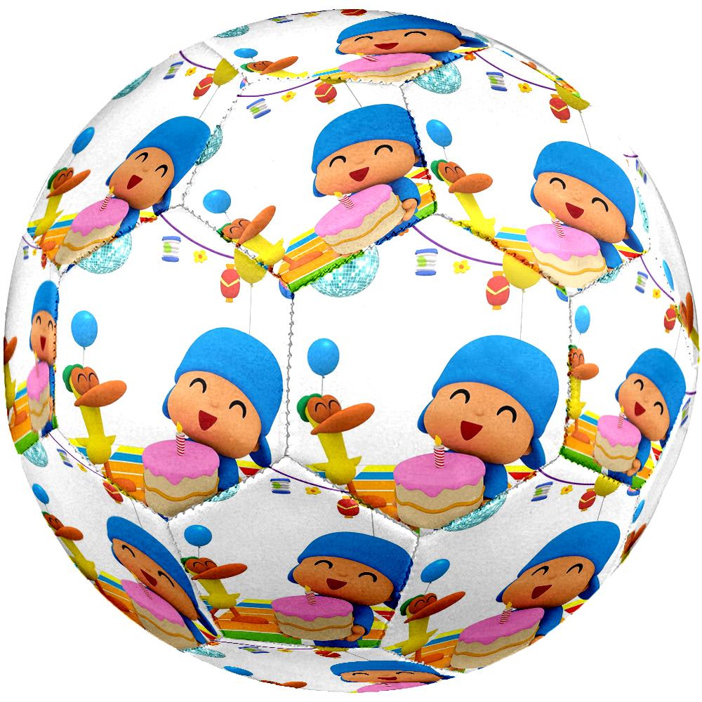 Pocoyo Theme Size 5 Soccer Ball, Suitable for Both Indoor and Outdoor Matches, a Gift Suitable for Everyone.