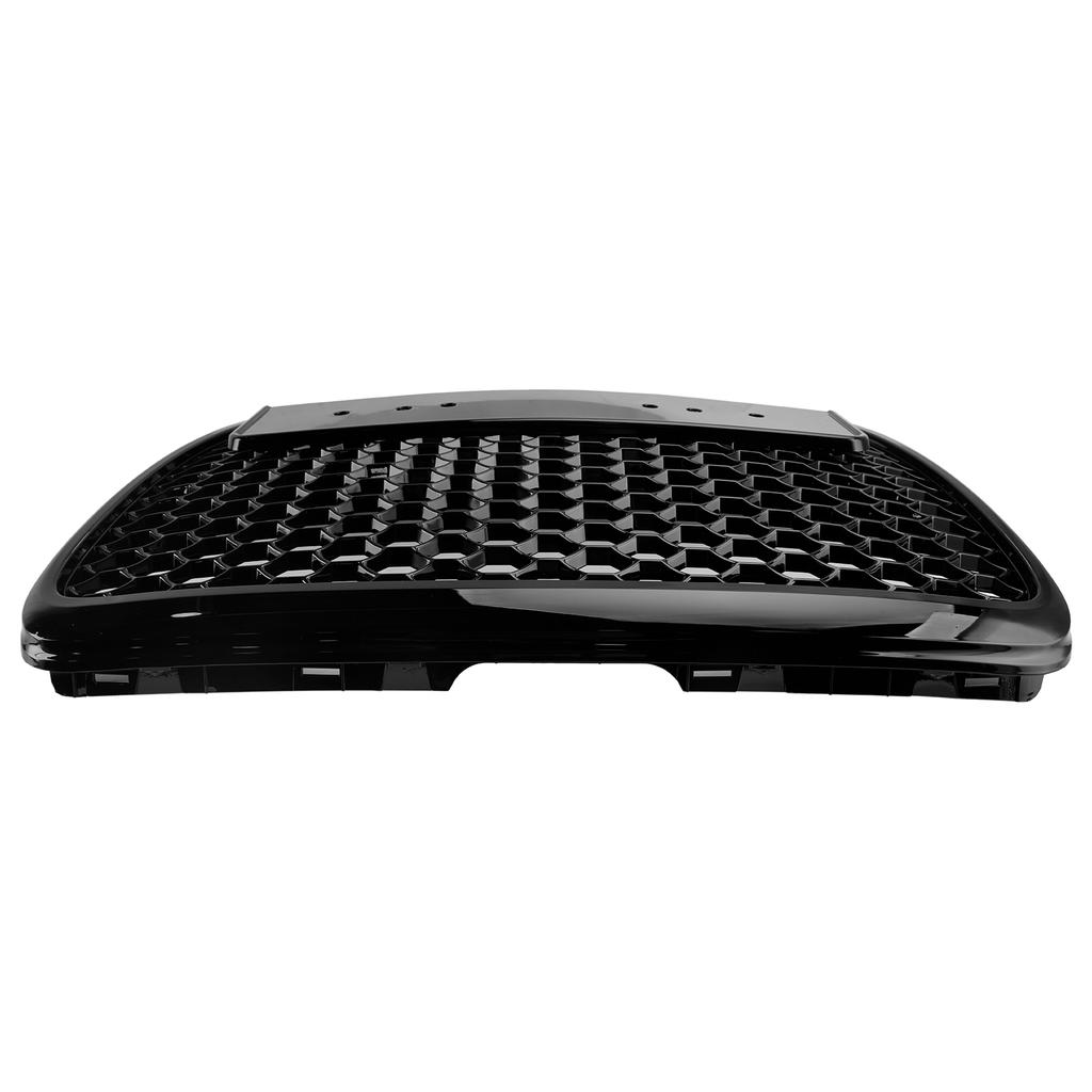 Black Front Honeycomb Bumper Grill Grille Fit A6 C6 2008-2011 Facelift