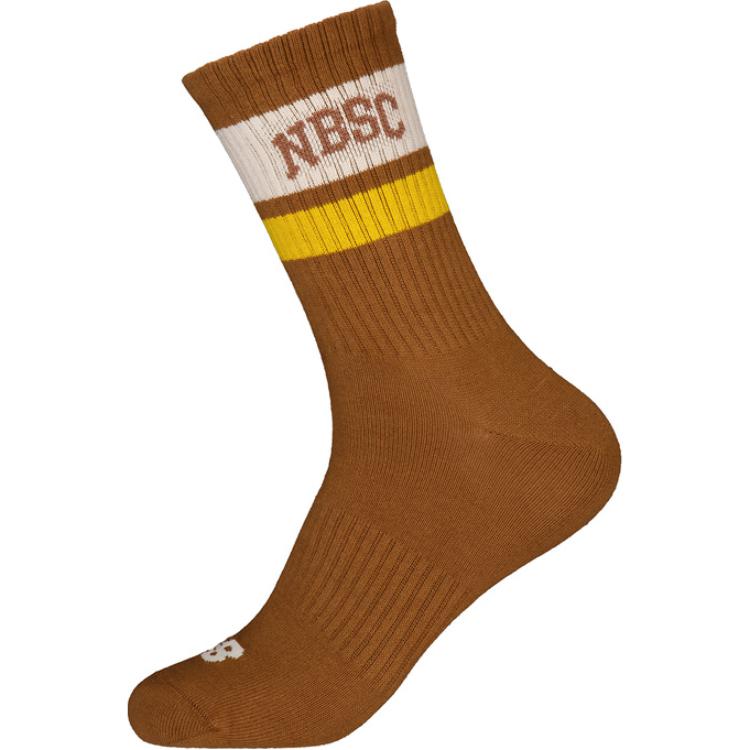 

New Balance Crew Socks Unisex 1 Pack Light Umber LAS43411-BEI M