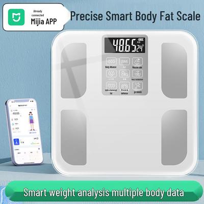 Rechargeable Bluetooth Body Fat Scale with App - Accurate Home Weight Scale