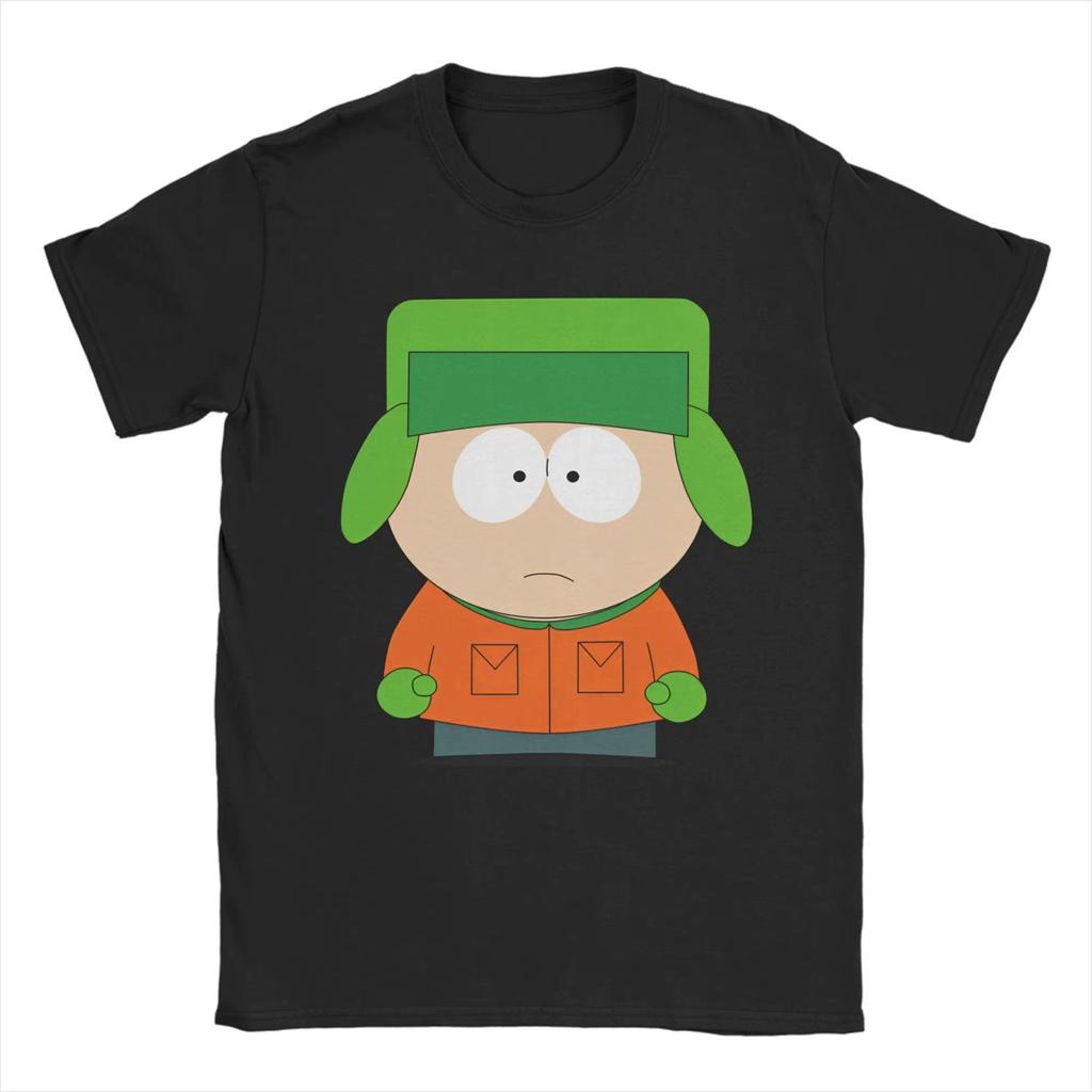 Cartoon South-Parks Kawaii Princess Kenny T-Shirt Men  Funny Cotton Tees Crew Neck Short Sleeve T Shirt Plus Size Clothing