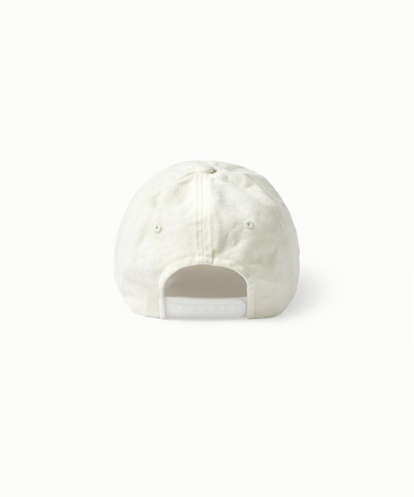 SIO Distressed Vintage Cap Ecru