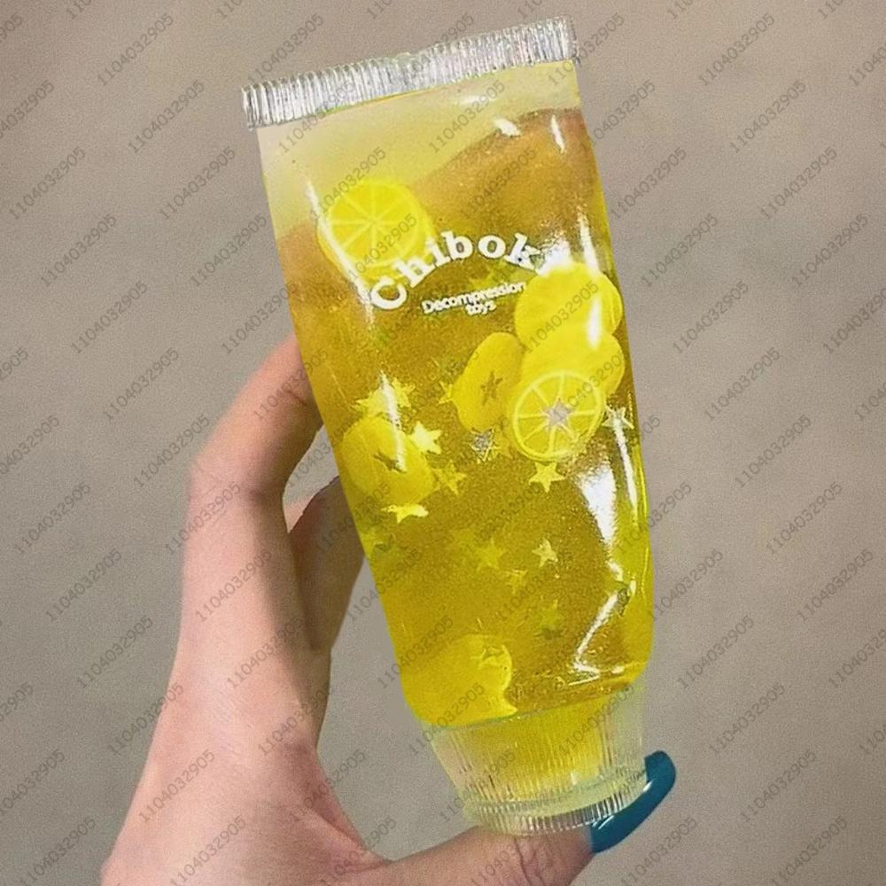 Dentifricio Forma Pallina Antistress Modellabile Giocattolo Morbido Non Rimbalzante Sensazione di Marmellata Vaselina Giocattoli Fidget ASMR per Bambini e Adulti Regali Antistress