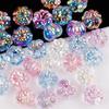 10Pcs Fashion DIY Handmade Transparent Beads 16mm Acrylic Beads Pumpkin Lantern Beads