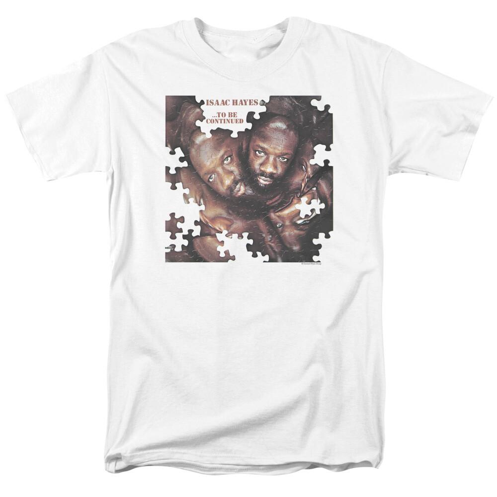 26 Issac Hayes To Be Continued T Shirt Licensed Southern Soul Music Band Tee White Unisex T-Shirt XXL
