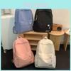 New Wholesale Women's Korean Style Casual College Student Backpack Simple And Versatile Large Capacity Relieve Pressure Travel Bag