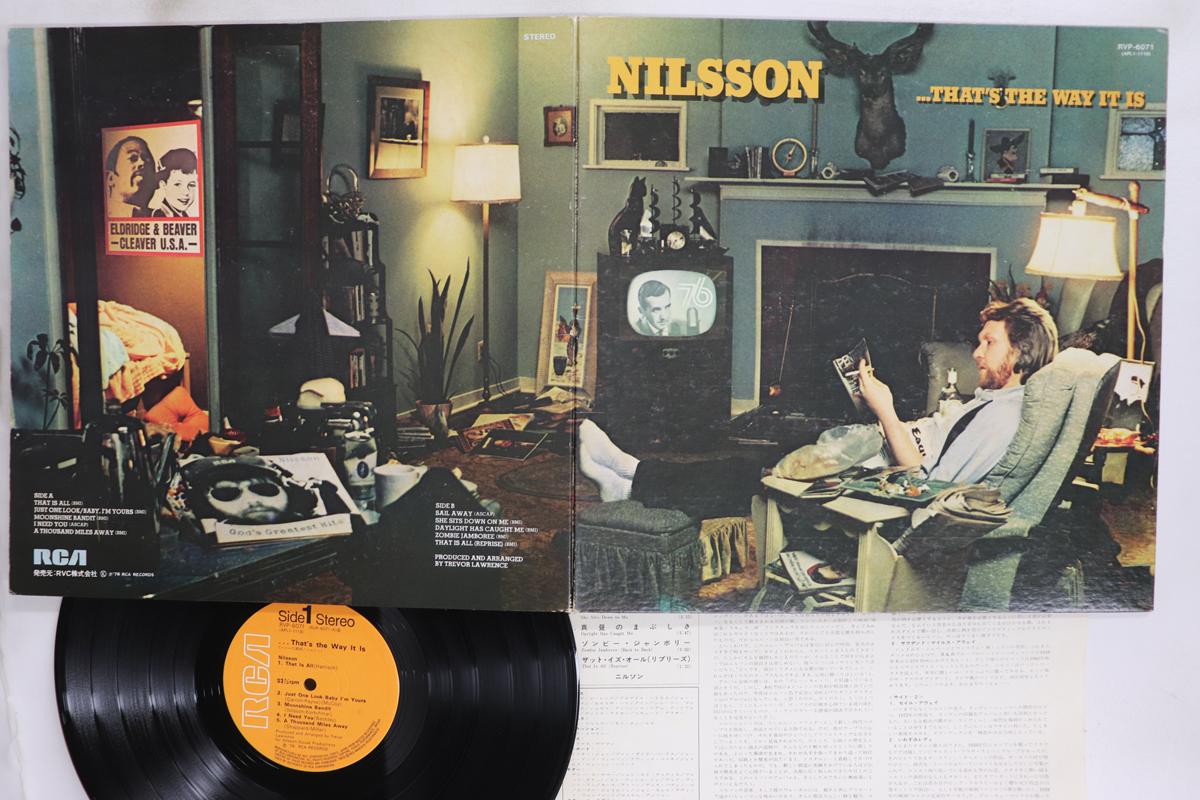 

LP Record NILSSON Thats The Way It Is RVP6071 RCA 1976 Japan Rock Used