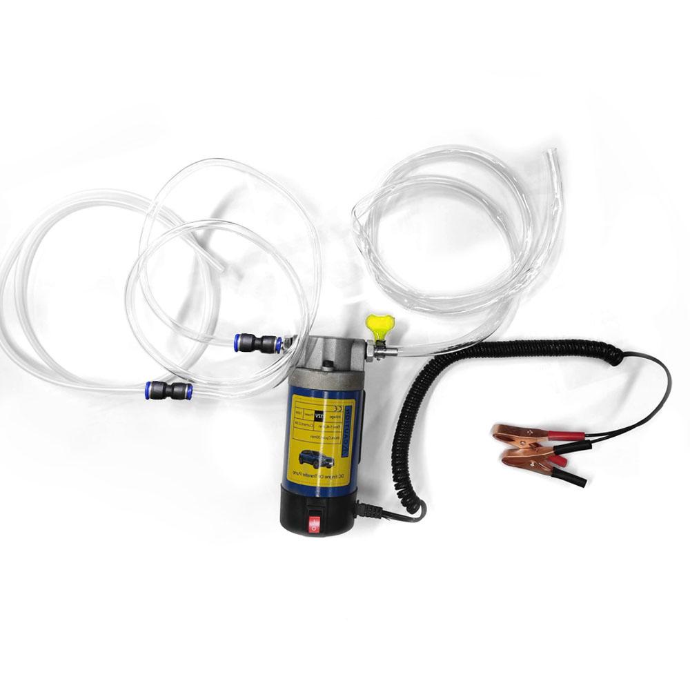 Estrattore Elettrico Portatile per Trasferimento Olio Pompa Aspirazione Carburante Strumento Sifone 12V 100W per Auto Moto