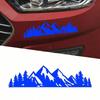 Hot Selling Stickers Forest Snow Mountain Off-Road Modified Car Logo Decorative Stickers Pull Flowers Personalized Car Stickers