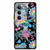 Glas-Rückseite für Xiaomi Redmi 15 4G Cartoon Niedlich Weicher Stoßfänger Harte Gehärtete Glas Hülle für Xiaomi Redmi 15 5G Hülle 6,9" Schale