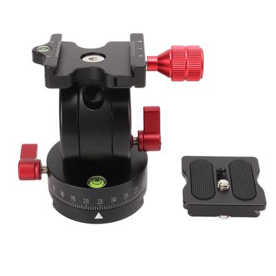Cap sferic pentru trepied, cap panoramic cu înclinare și șurub de 14 inch, placă de eliberare rapidă pentru Arca