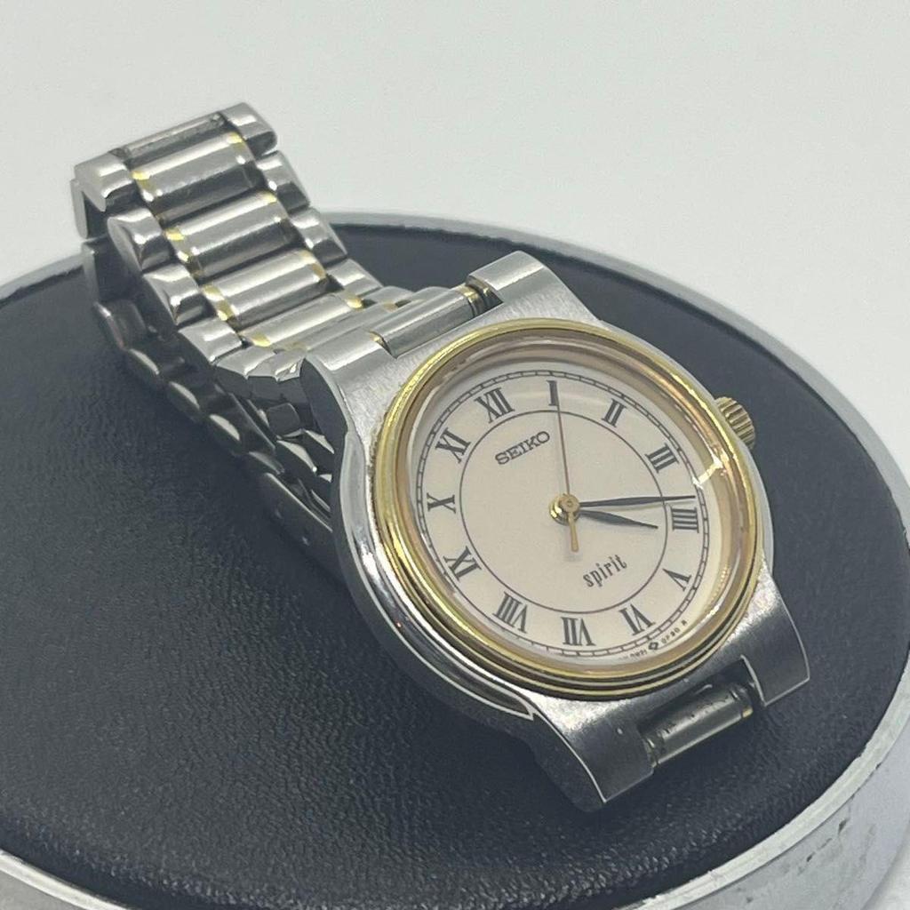 Used SEIKO SPIRIT Seiko Spirit Ladies Watch Quartz Combi Color