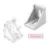 5Pcs/set Fasteners Angle Bracket 90 Degree Corner Support Bracket Durable L-Shaped Connector