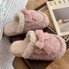 Women's Winter Cotton Slippers Dirt-resistant Thick Bottom Non-slip Super Soft Home Student Dormitory Warm Slippers