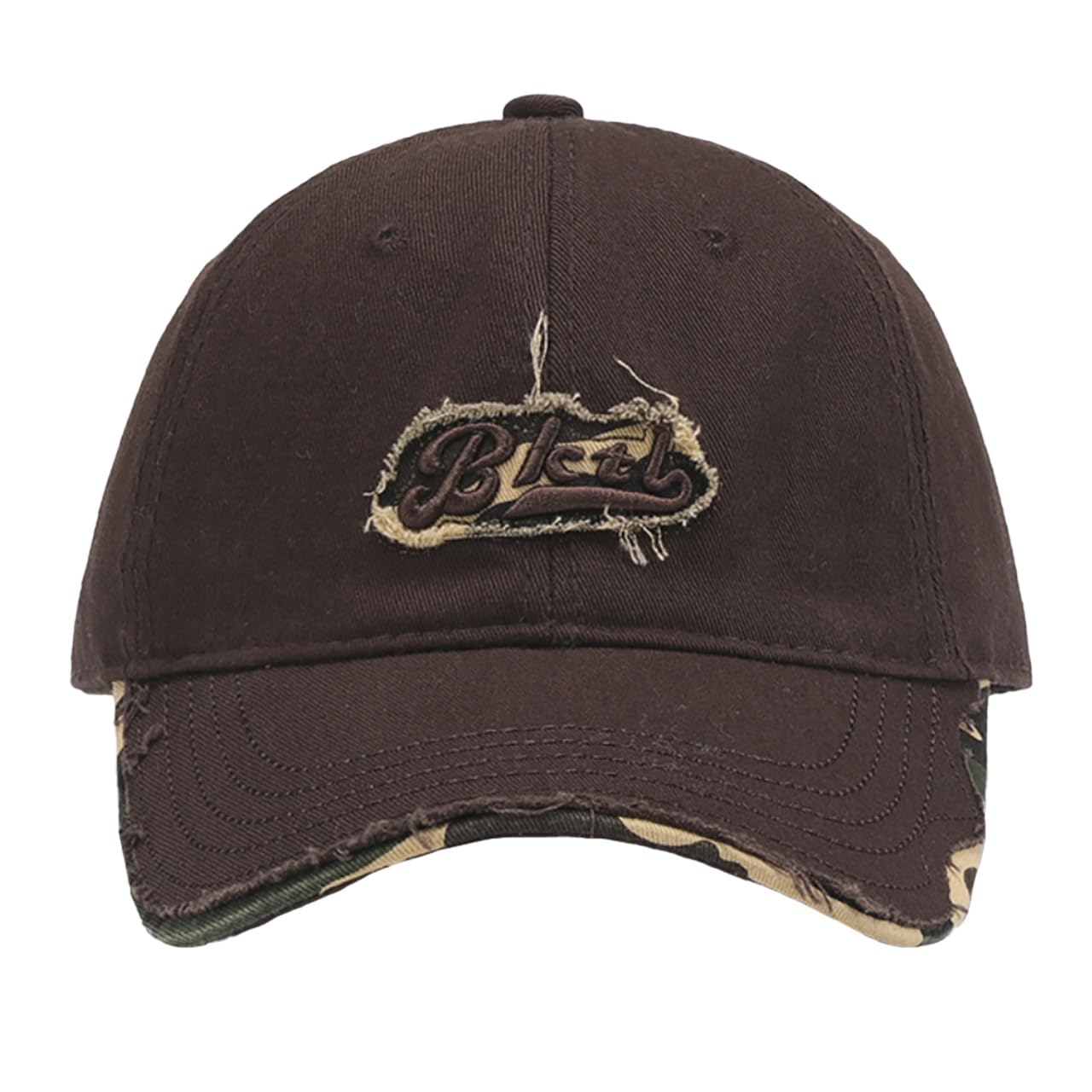 

Patch Cap Hat Embroidery Casual Free Size Stylish CZ959 [White Fang] Men s Women s (Coffee) кофейный