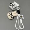 Cute Glasses Miffy Rabbit AirPods Pro1 Apple Bluetooth Headset Case 1/1 Generation Cartoon Protective Case