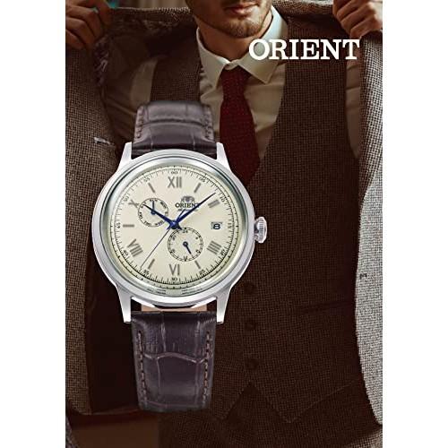 Orient ORIENT Bambino Automatikuhr, mechanisch, automatisch, inländische Herstellergarantie, RN-AK0702Y, Herren, Elfenbein