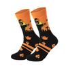 Men's Autumn and Winter Halloween Theme Warm Sweatabsorbing Deodorizing Socks