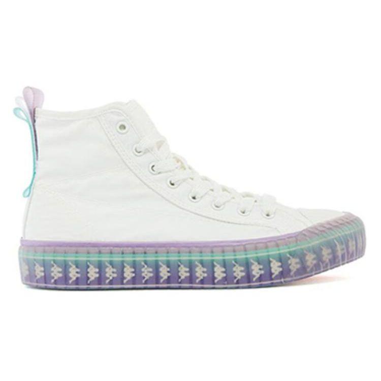 Kappa Casual Comfortable High-Top Skate Shoes Unisex Sneakers White Blue K0C45VS15-012A