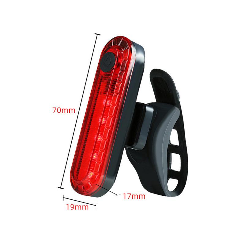 Rear Bike Tail Light Rear Flashing Light Ultra Bright Bicycle Taillights Rechargeable Night Riding Cycling Safety Warning Lights