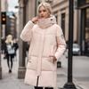 Autumn and Winter Women's Fashion Casual Thick Coat Large Size Hooded Padded Coat