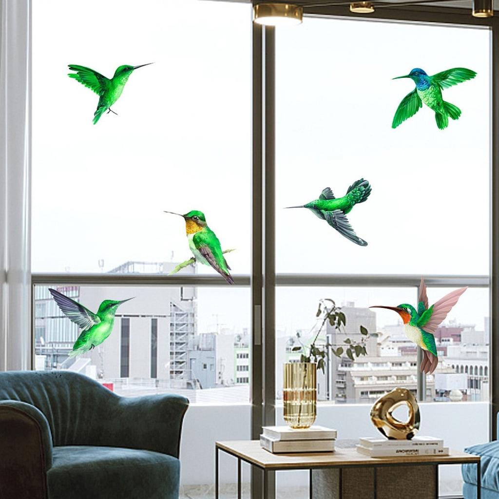 Stickers Bird Cling Decor Decorations Electrostatic