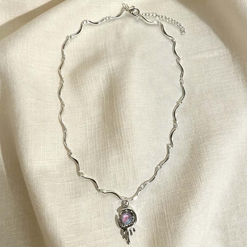 Dainty Necklace With Pendant Exquisite Fairy Design For Daily Wear Dating Parties Birthday Gifts For Women