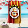 Galatasaray S Print Beach Towel, Large Soft Quick Dry Towel for Beach Camping Swimming