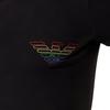 Emporio Armani Ss23 Solid Eagle Logo Print Crew Neck Short Sleeve T-Shirt Men Tops Black 111035-3R513-00020