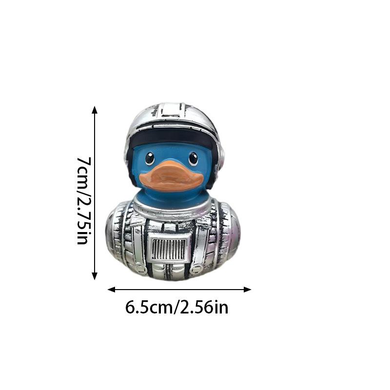Military Resin Duck Sculpture Handmade Art Craft Home Office Desk Decor Veteran Tribute Collectible Gift Ornament