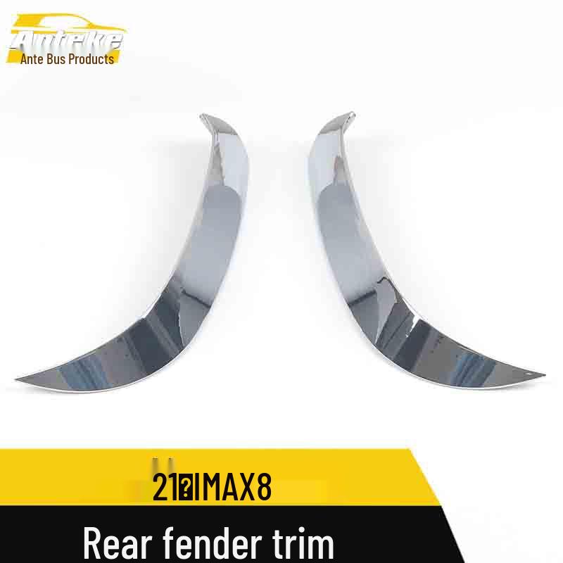 Compatible with 21 models: IMAX8 Rear Fender & Bumper Lip Trim - Decorative Sticker Car Accessories.