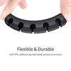 3/5/7Hole Cable Cord Wire Organizer Silicone USB Cable Winder Management Clips Self Adhesive for Mouse Keyboard Headset