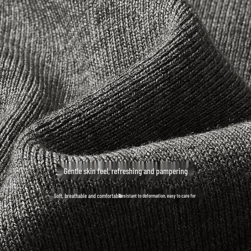 Chuyu Women's Lyocell Color-Block Faux Two-Piece Knit Top