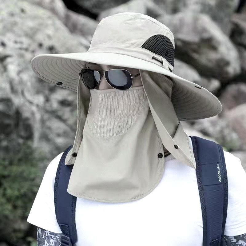 

Adjustable Outdoor Fishing Hat Sunscreen Protection Breathable Sunshade Foldable Men Women Hiking Camping Casual Fishing Cap