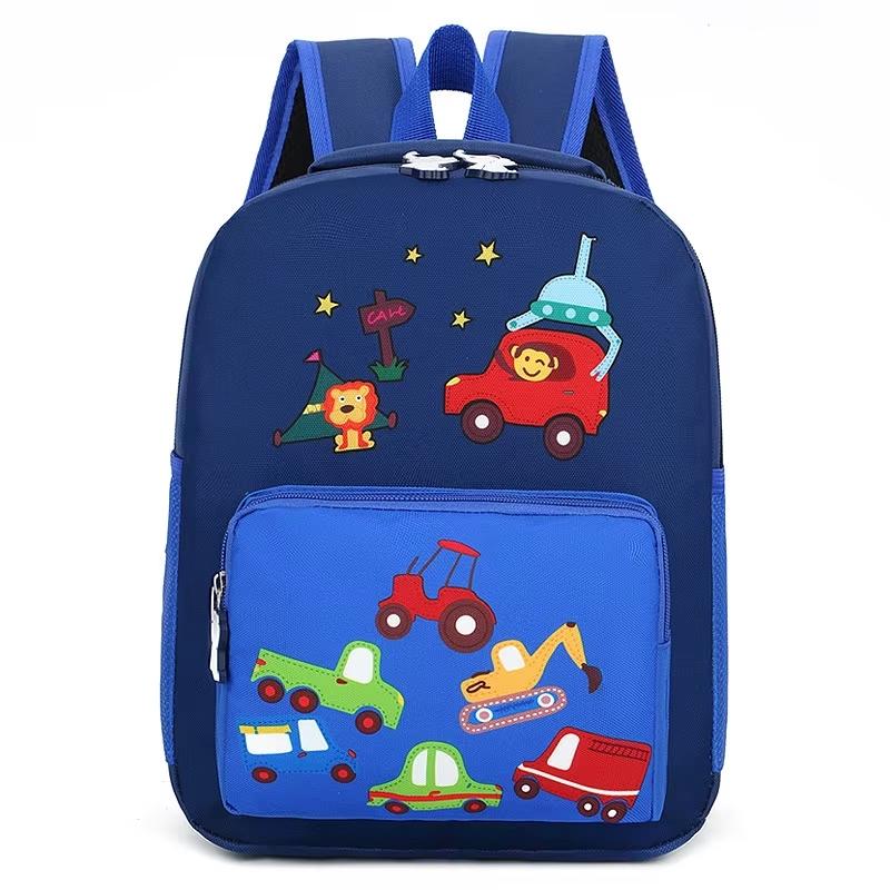 Lightweight Kids Backpack School Bag Children Cute Cartoon Animal Car Travel Rucksack Backpack For Kindergarten Boys Girls