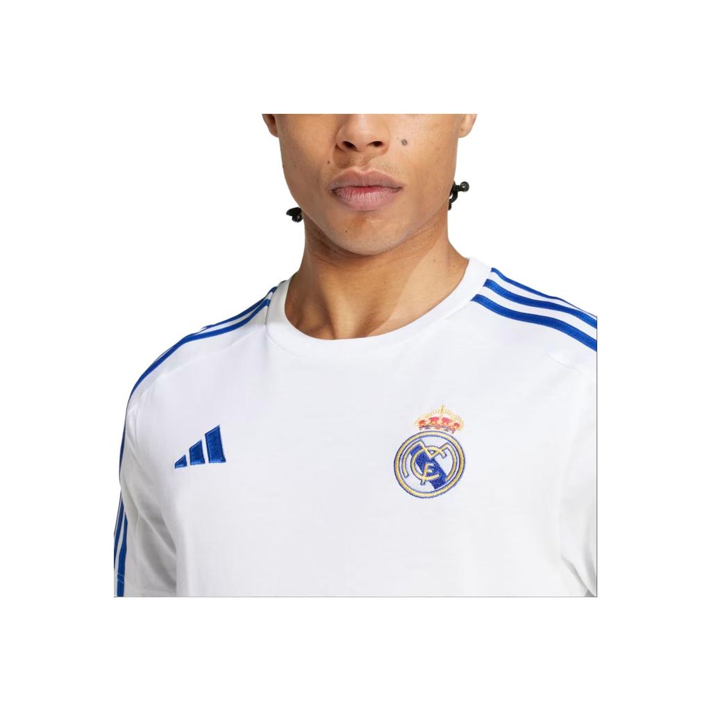 adidas Tricou ADN Real Madrid Alb Bărbați Streetwear IT3814