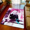 Superhero Pattern Area Rug Spiderman Printed Polyester Non-Slip Floor Carpet for Home Bedroom -QJY