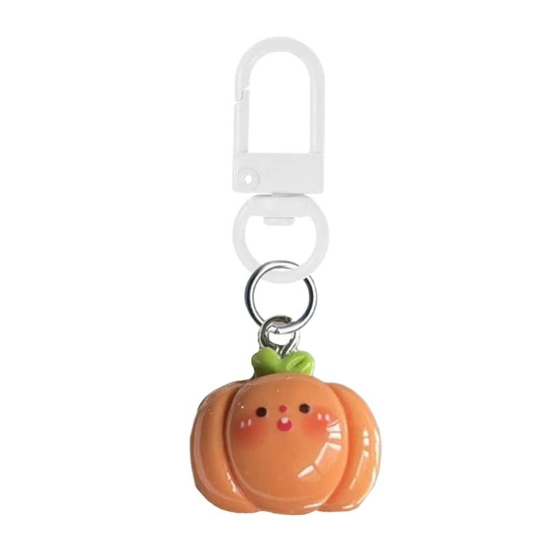 Sturdy Resin Vegetable Keychain Fashionable Phone Chain Decoration For Girls Gift Giving