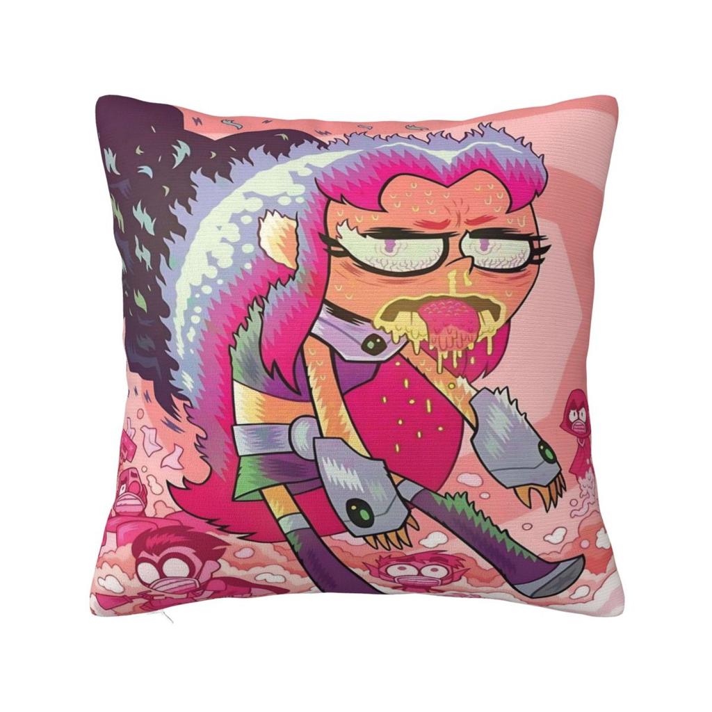 Pillow Cover Cartoon Go Custom DIY Cushion Cover T-Teen Fashion Pillow Case For Office Car Home Decorative Pillowcases