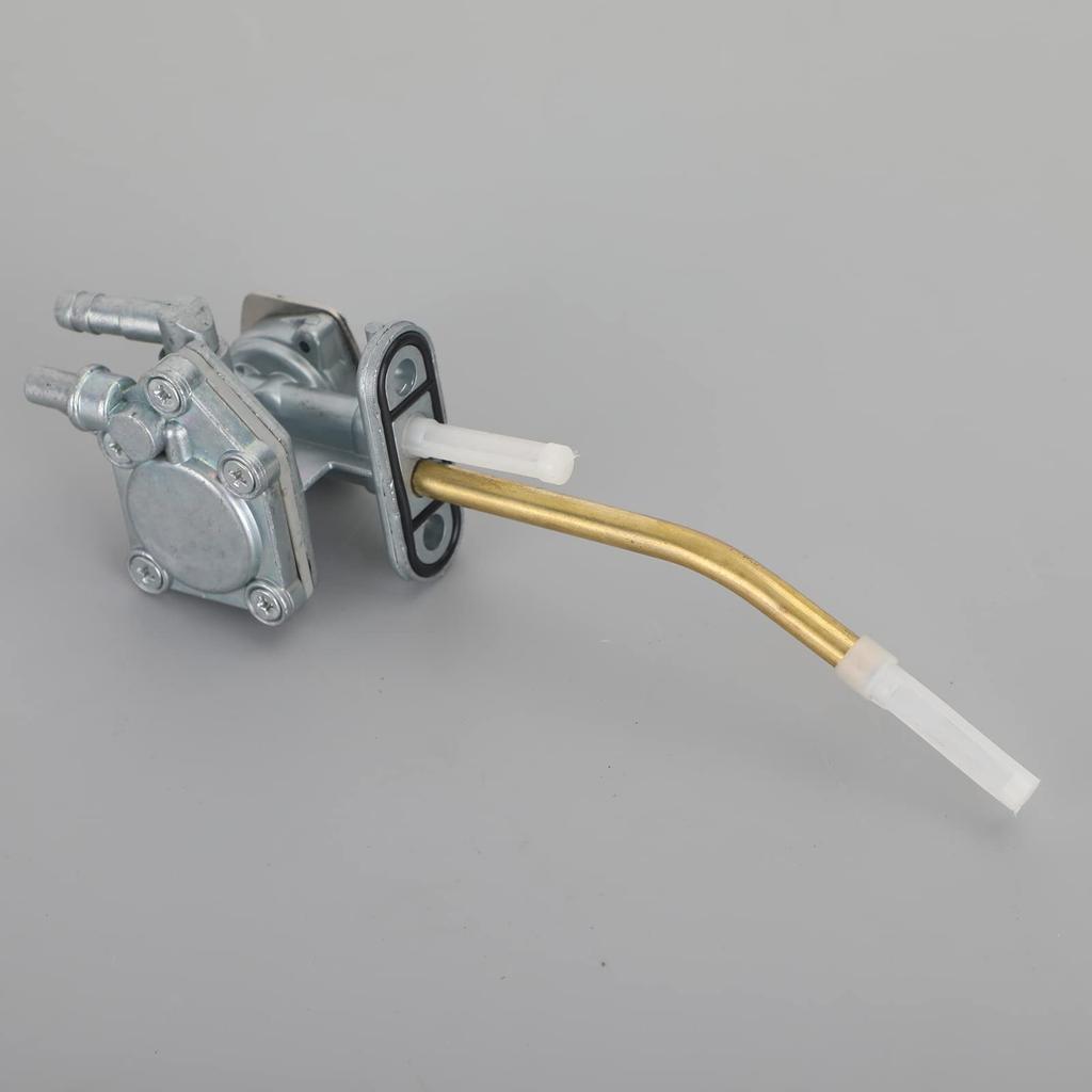 Frezon Motorcycle Fuel Cock Gas Tank Fuel Cock Valve Pet Cock Applicable for Kawasaki KL250 Super Sherpa 250 1997-2010