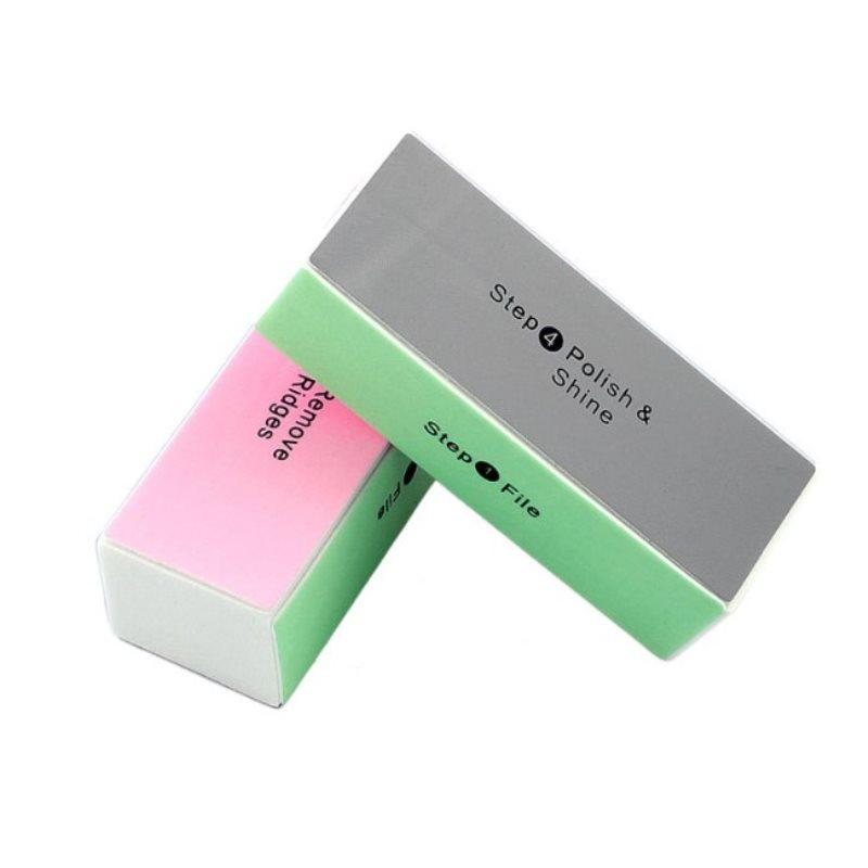 1Pcs Nail Art Sanding Shiner Buffer 4 Ways Polish Sanding File Block Product