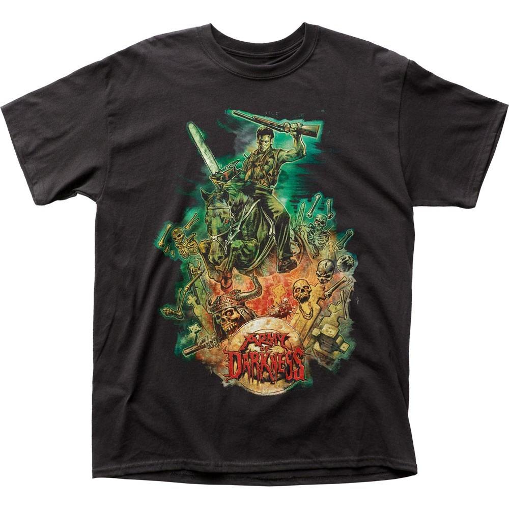 

Army Of Darkness Graham Humphreys Mens T Shirt Classic Pop Movie Tee New Black Unisex T-Shirt XL
