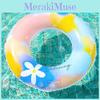 Stylish Watercolor Flower Swim Ring Underarm Ring For Kids And Beginners