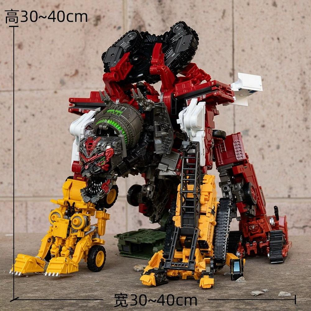 Transformation Toys Devastator Action Figure Mixmaster Scavenger Overload Hightower Scrapmetal Scrapper Longhaul Skipjack 8IN1 Poseable Articulated