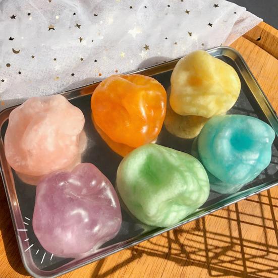 

Медленно восстанавливающаяся игрушка-сквиз из кокосового масла, лепимая, из ТПР, фиджет с реалистичной текстурой, портативный антистресс для детей и взрослых, подарок для снятия напряжения оранжевый