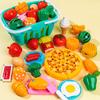 Plastic Kitchen Cutting Fruits Toys Pretend Vegetables Children'S Puzzle Toys  Children Kids
