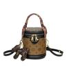 New Bag Women's Bucket Bag Letters Presbyterian Niche Design Trendy One-shoulder Crossbody Handbag Bag