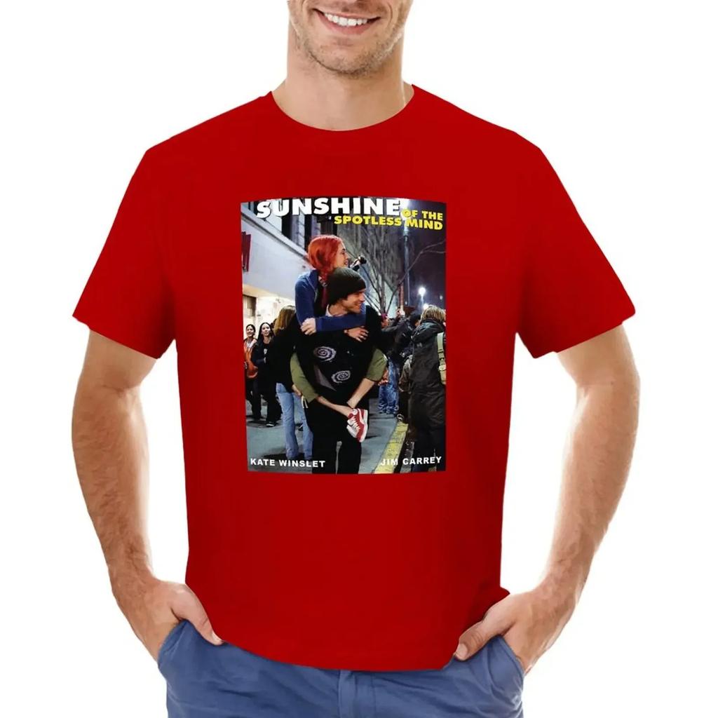 Eternal Sunshine of the Spotless T-shirt Sweat Graphics Hippie Clothes Short Sleeve Tee Men