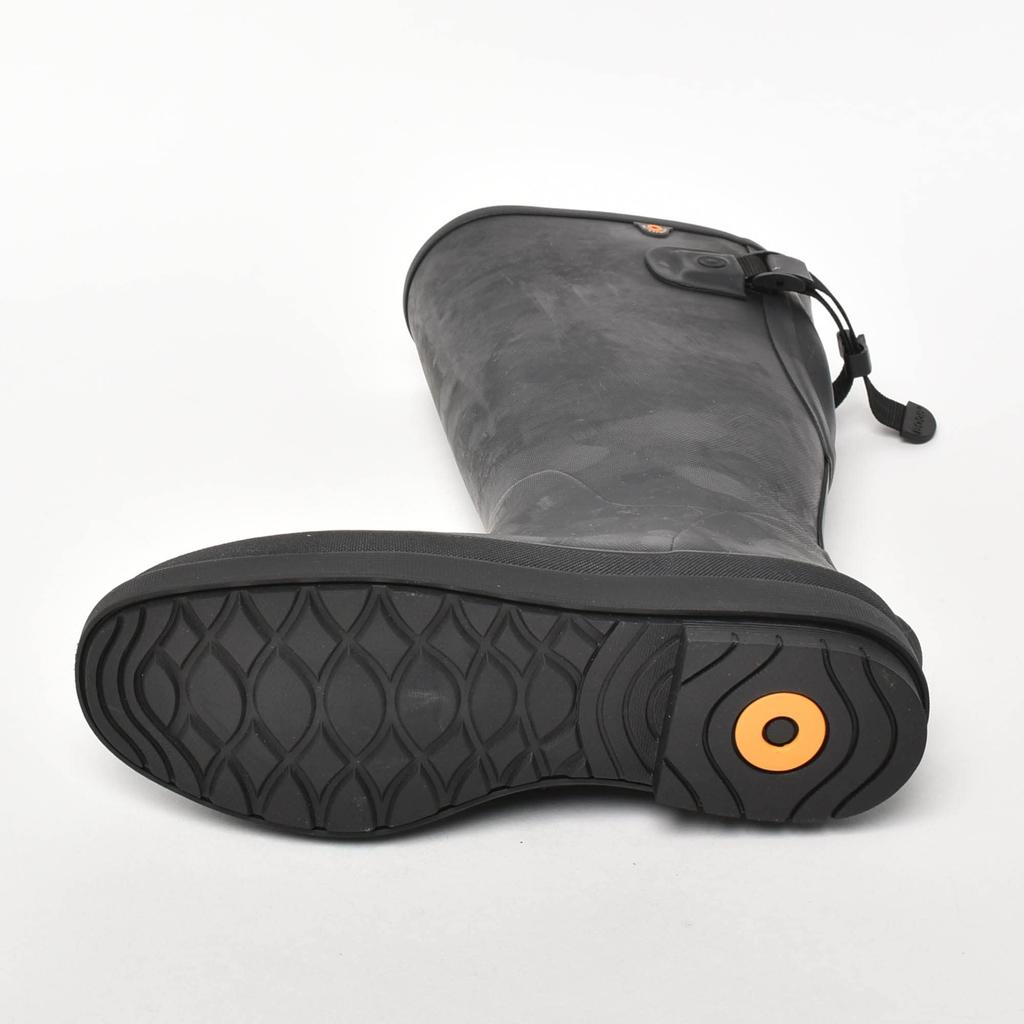 Bogs AMANDA2 TALL Rain Size 2E Women's Shoes, Black, 23.0 cm,