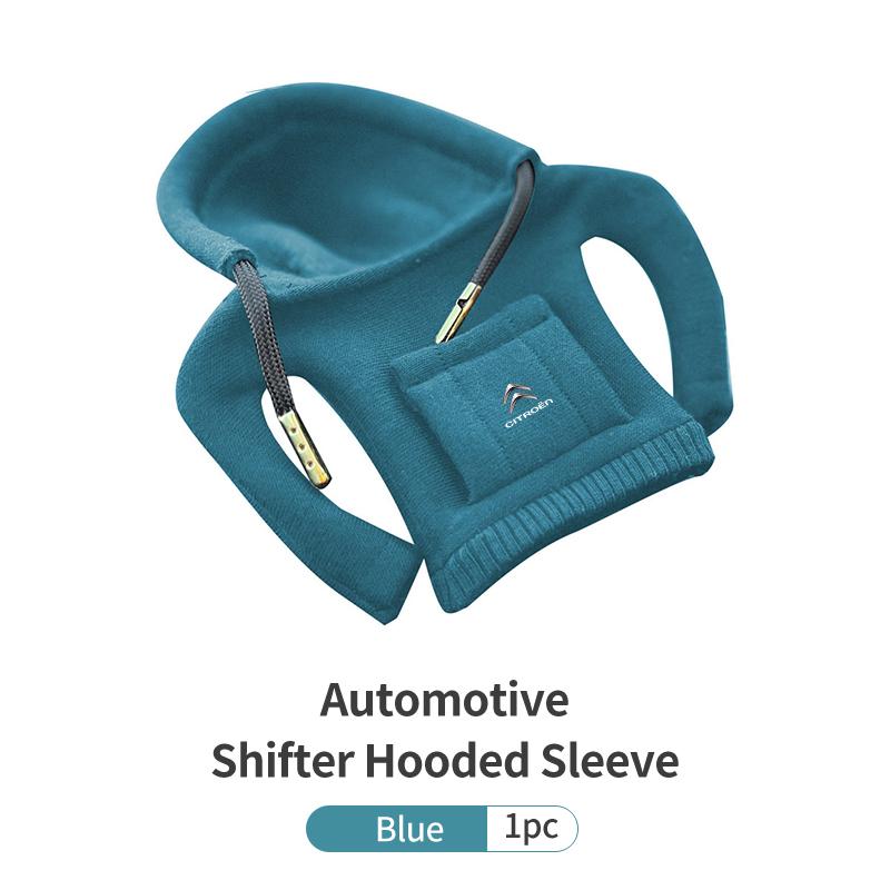 Car Shifter Hooded Sleeve Shift Knob Protective Cover Auto Accessories For Citroen Aircross C4 C3 C5 C1 C2 Berlingo Celysee